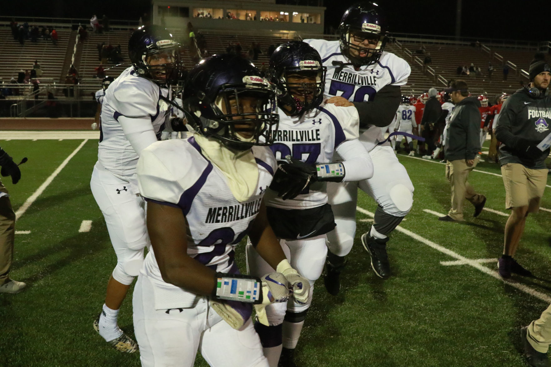 Gallery: Football Sectional - Merrillville at Crown Point